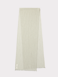 Cassel Stripe Muffler (Stone Grey)