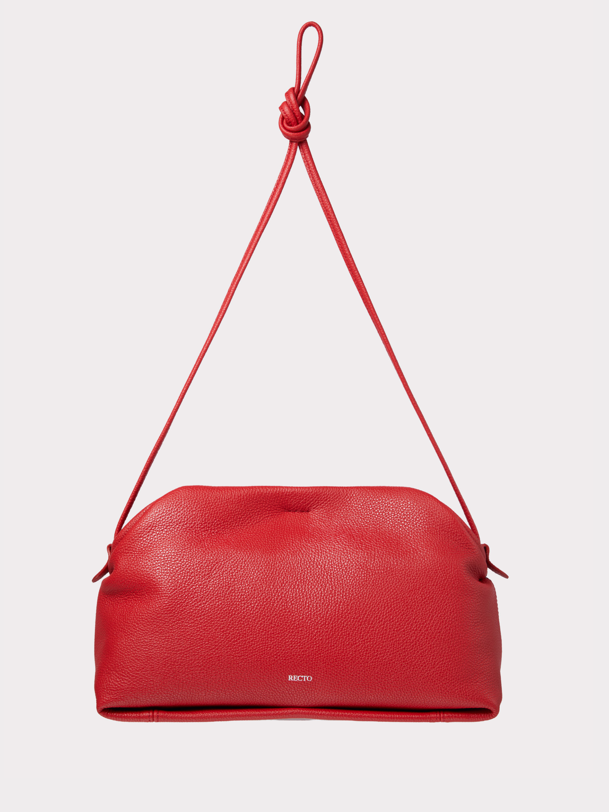 Singular Cross Strap Bag (Vintage Red)