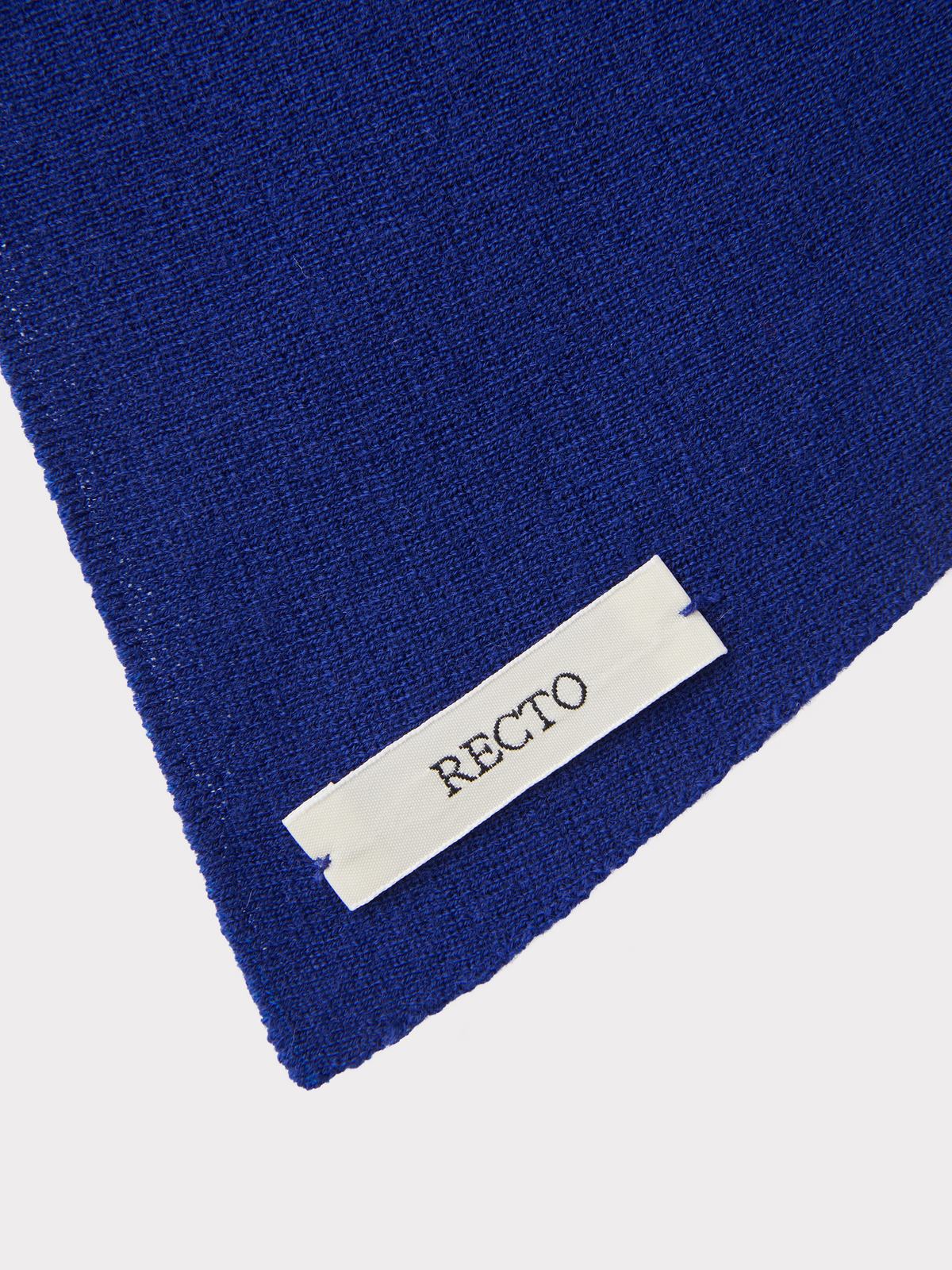 Wool Triangle Scarf (Royal Blue)