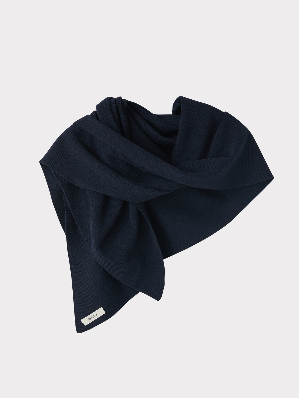 Wool Triangle Scarf (Vintage Navy)