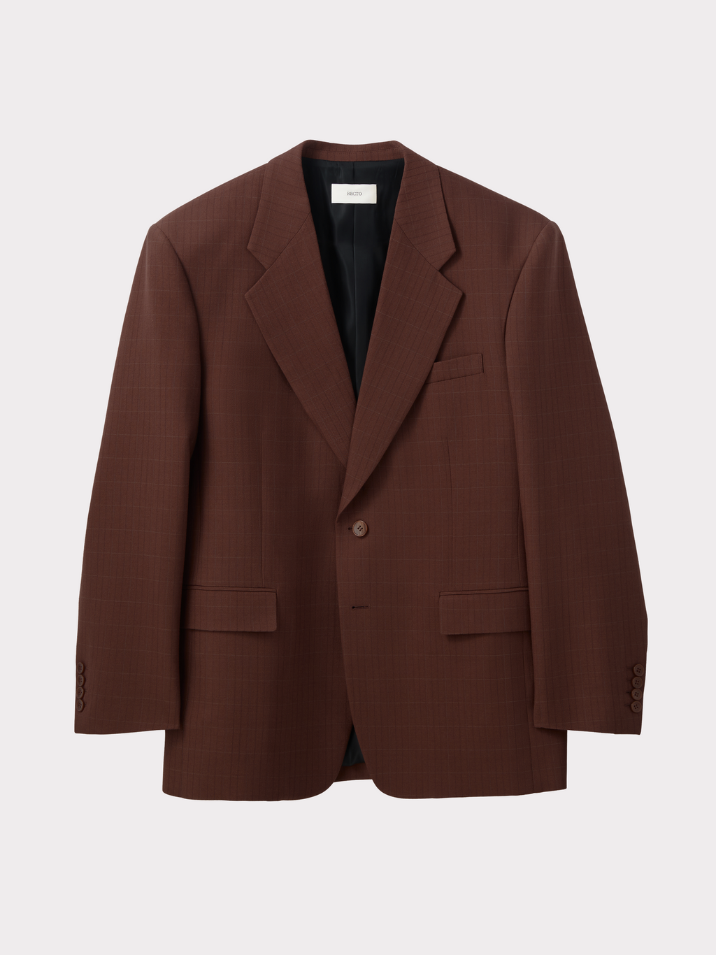 Vintage Check Tailored Jacket (Vintage Brown)