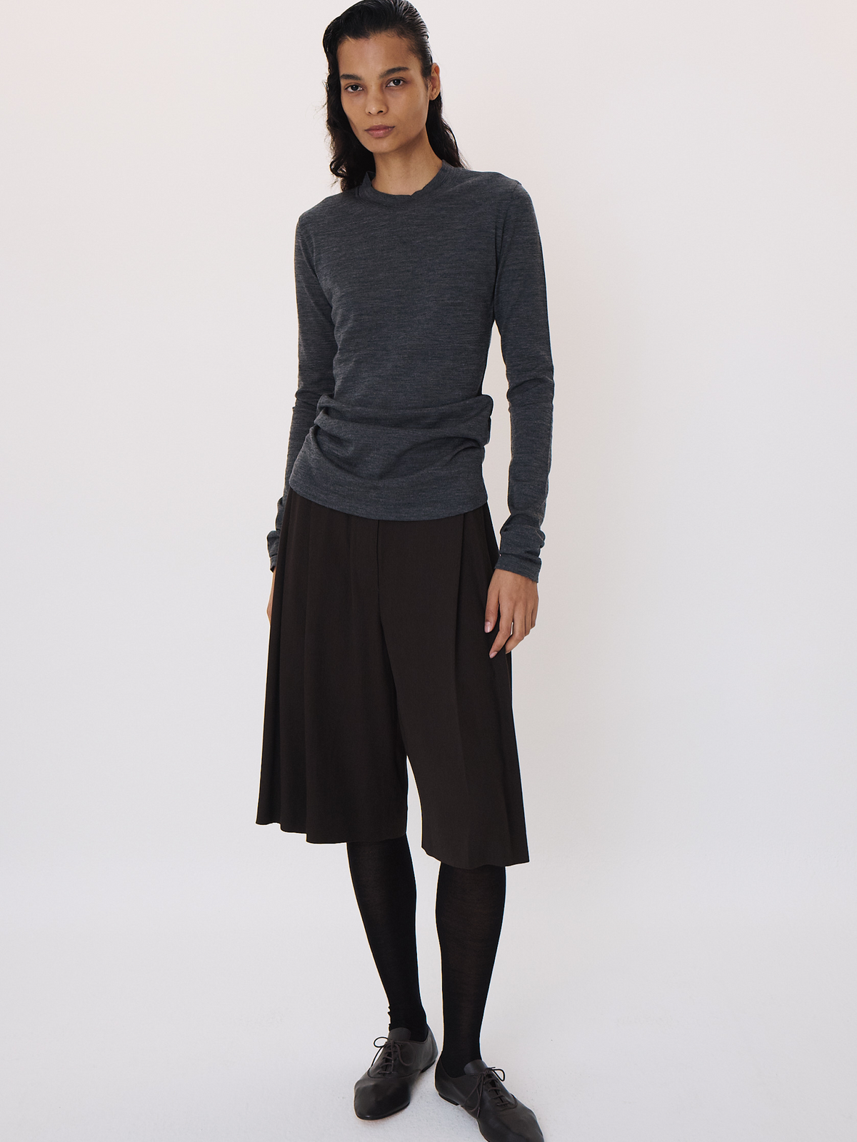 Bermuda Suit Pants (Khaki Brown)