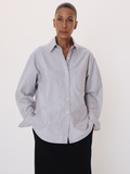 Volume Sleeve Oxford Shirt (Vintage Brown)