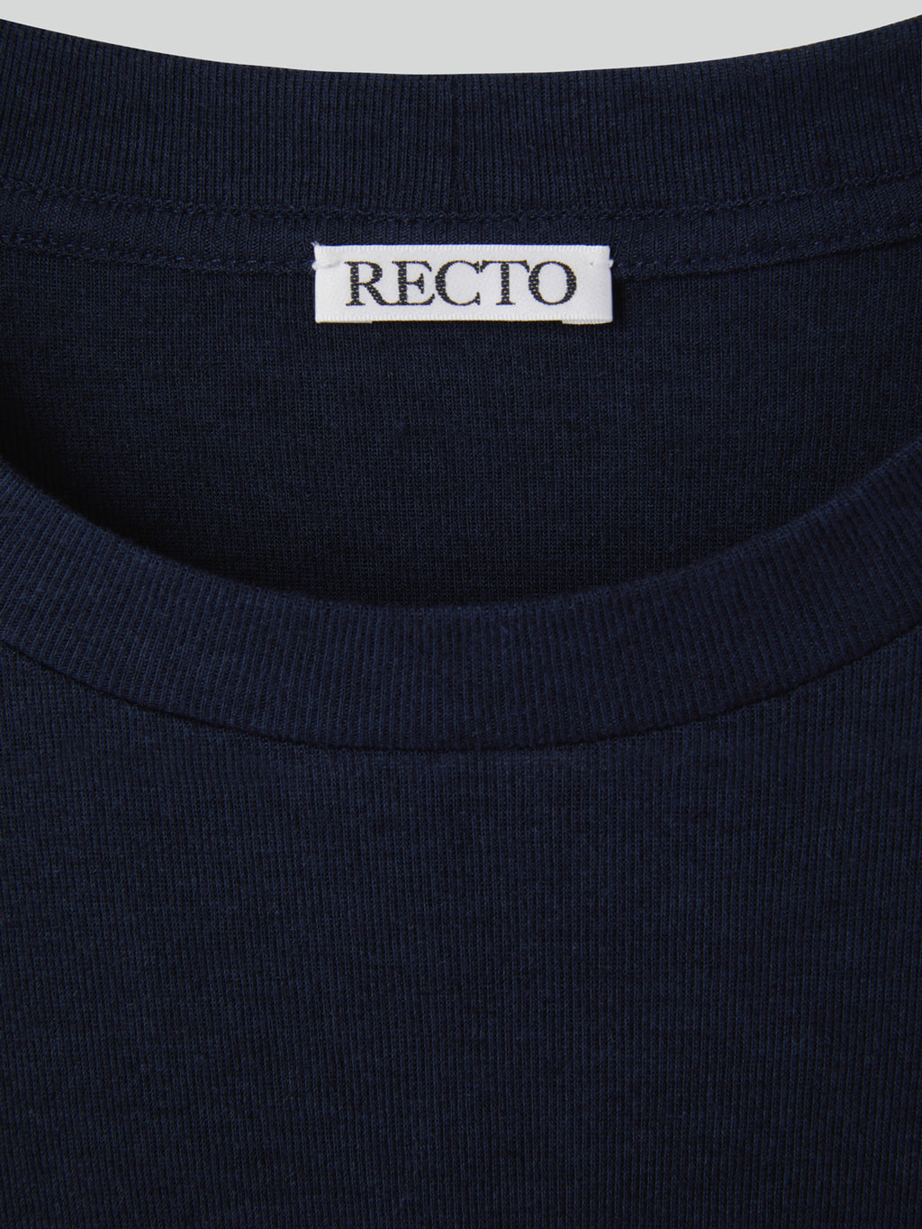 Wool Blend Loose Top (Indigo Navy)