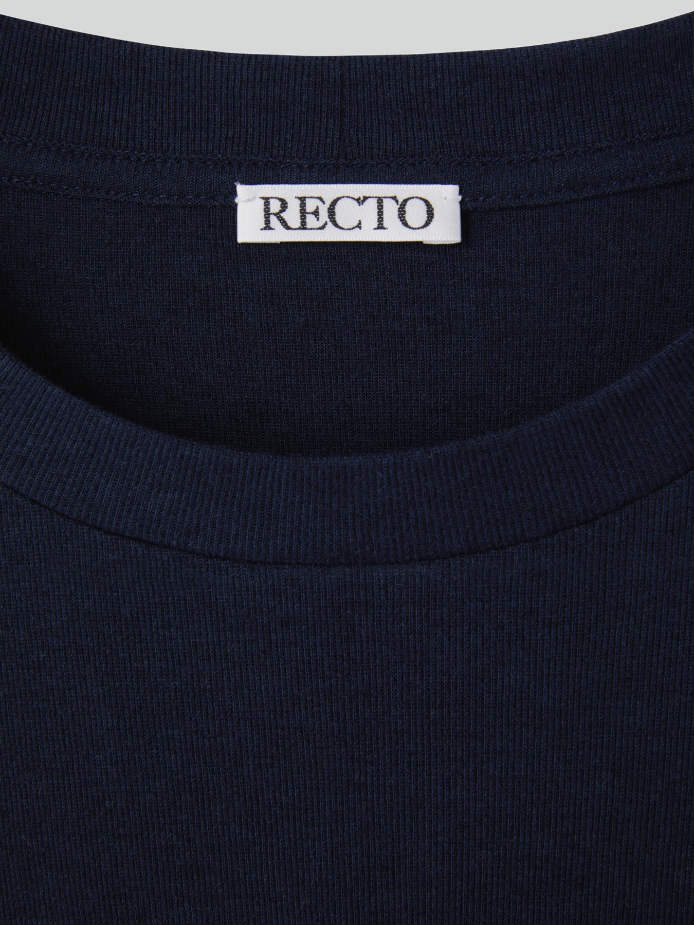 Wool Blend Loose Top (Indigo Navy)