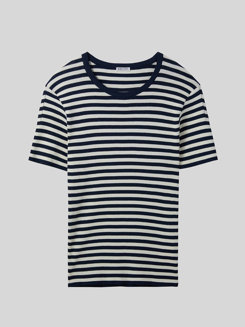 Marina Summer Knit Top (Navy)