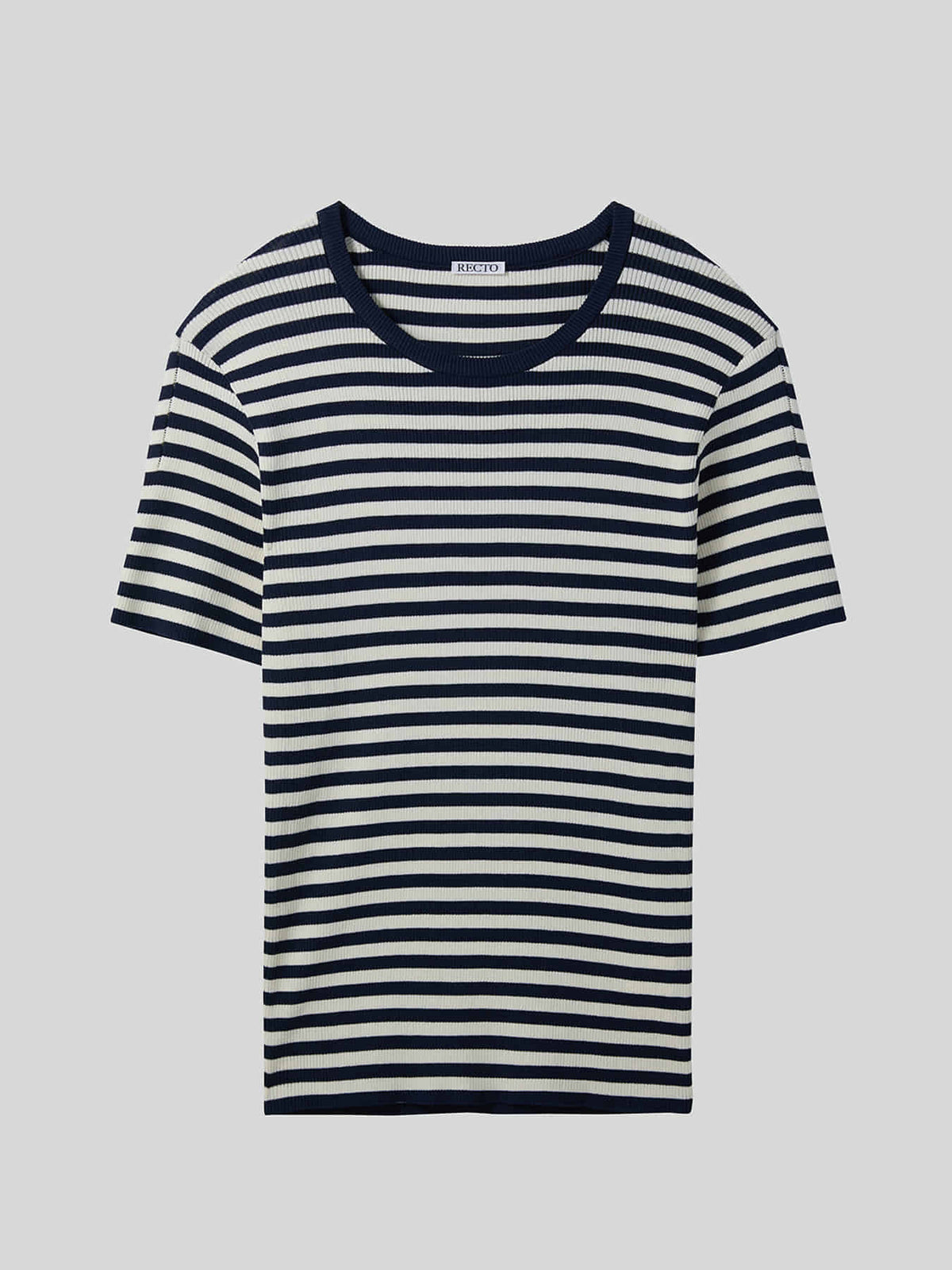 Marina Summer Knit Top (Navy)