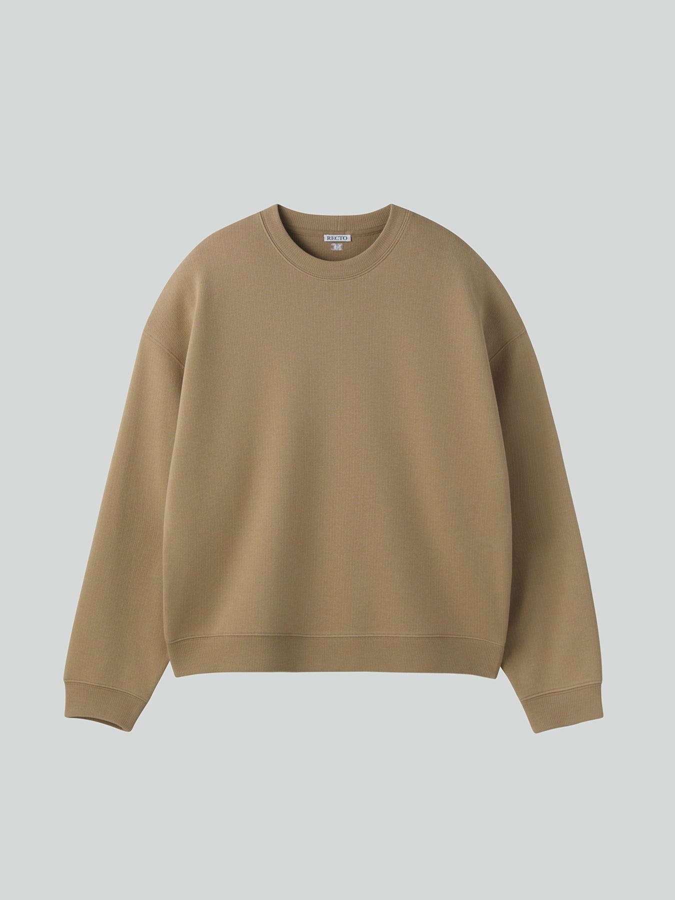 RC Embroidery Sweatshirt (Khaki Beige)