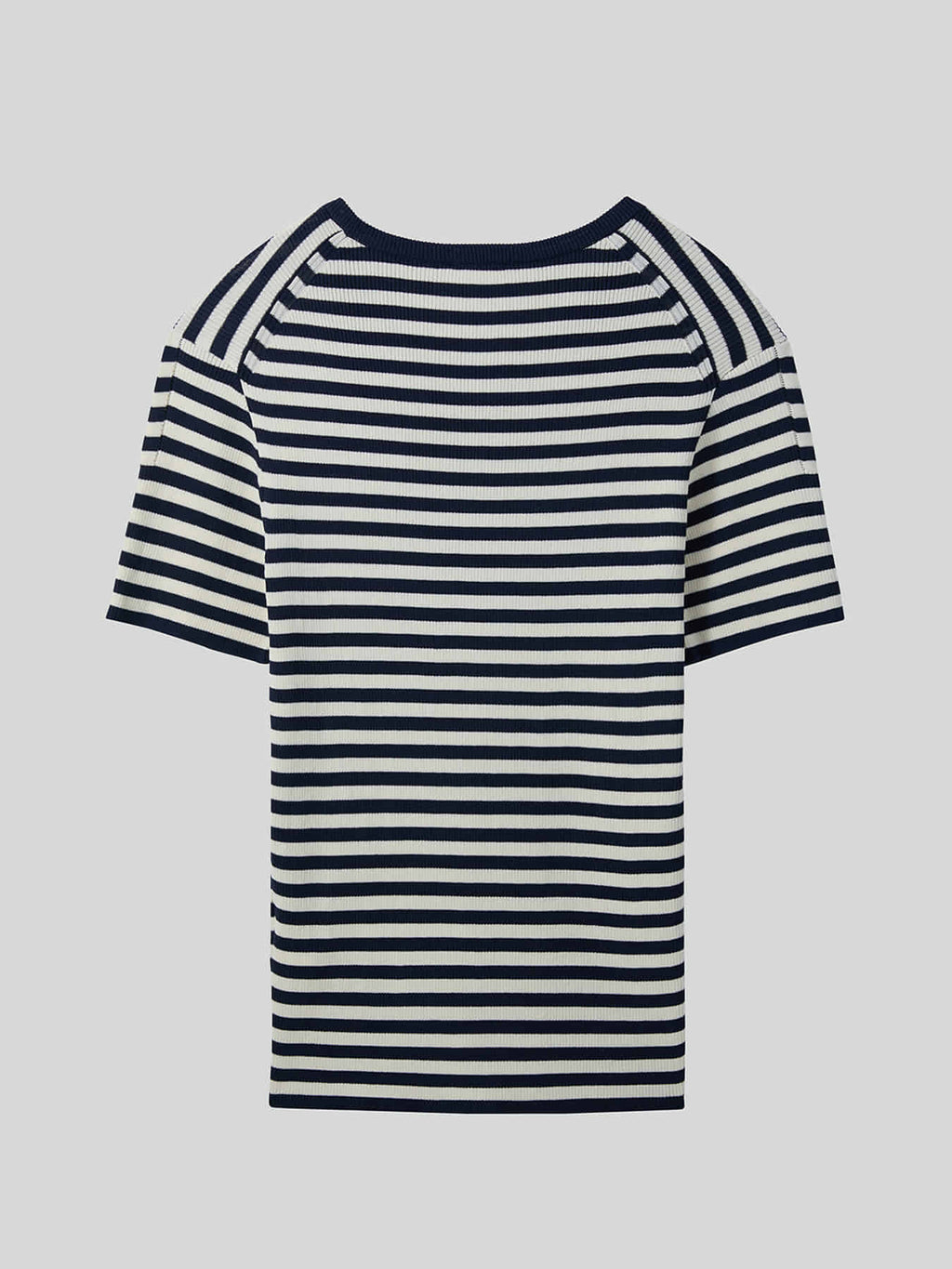 Marina Summer Knit Top (Navy)