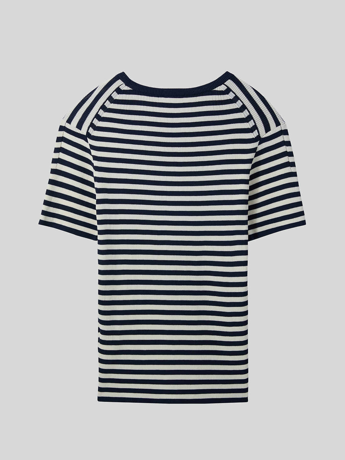 Marina Summer Knit Top (Navy)
