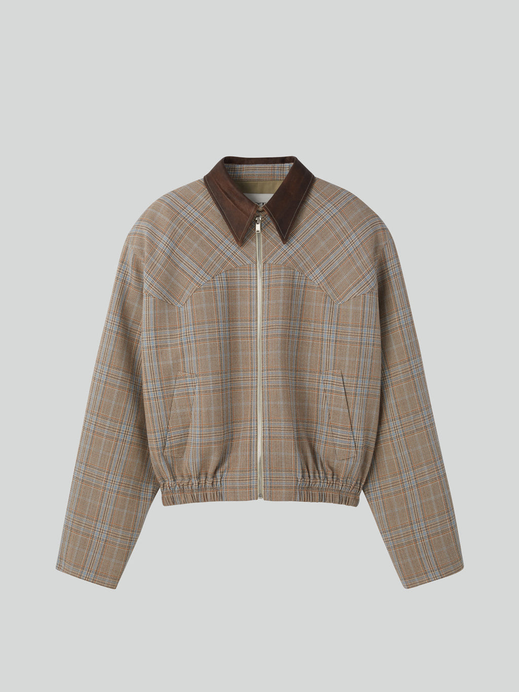 Vintage Check Jumper (Camel)