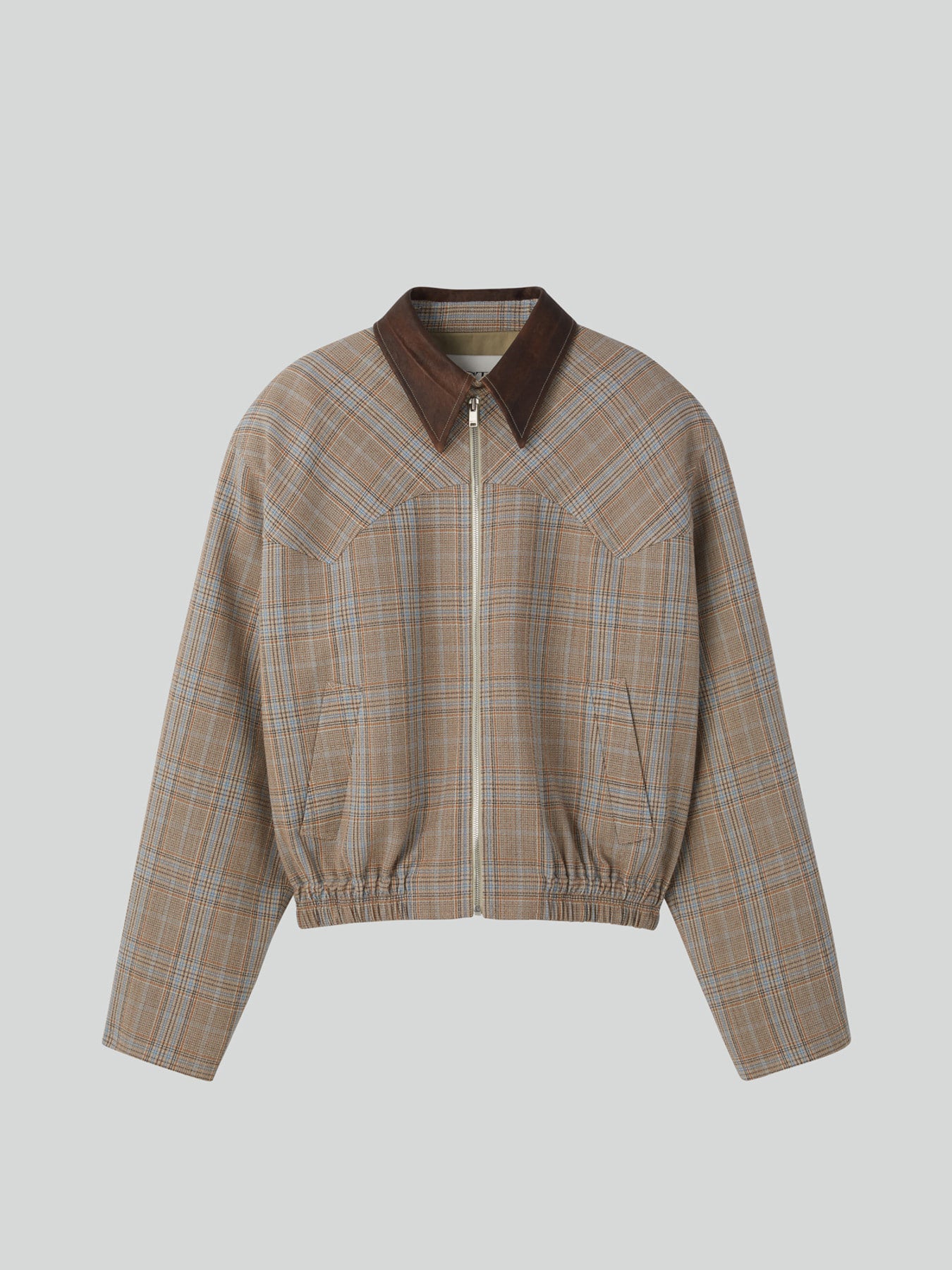 Vintage Check Jumper (Camel)