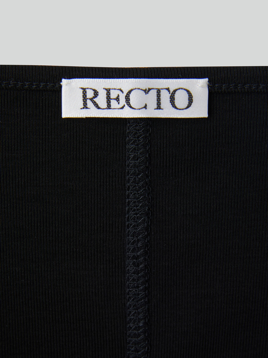 Slim Fit Long Top (Black)