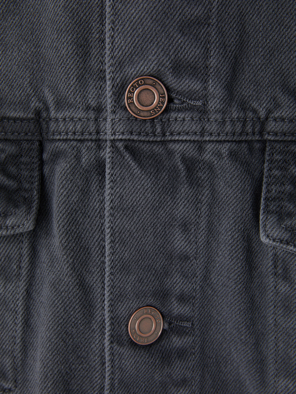 Signature Denim Trucker Jacket (Dark Grey)