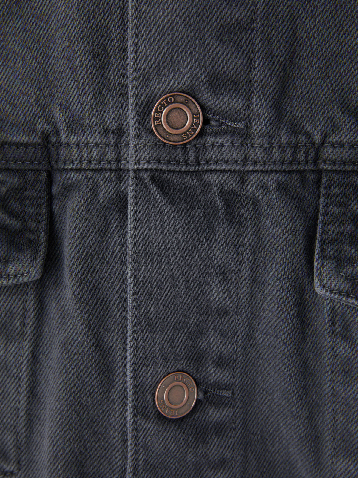 Signature Denim Trucker Jacket (Dark Grey)