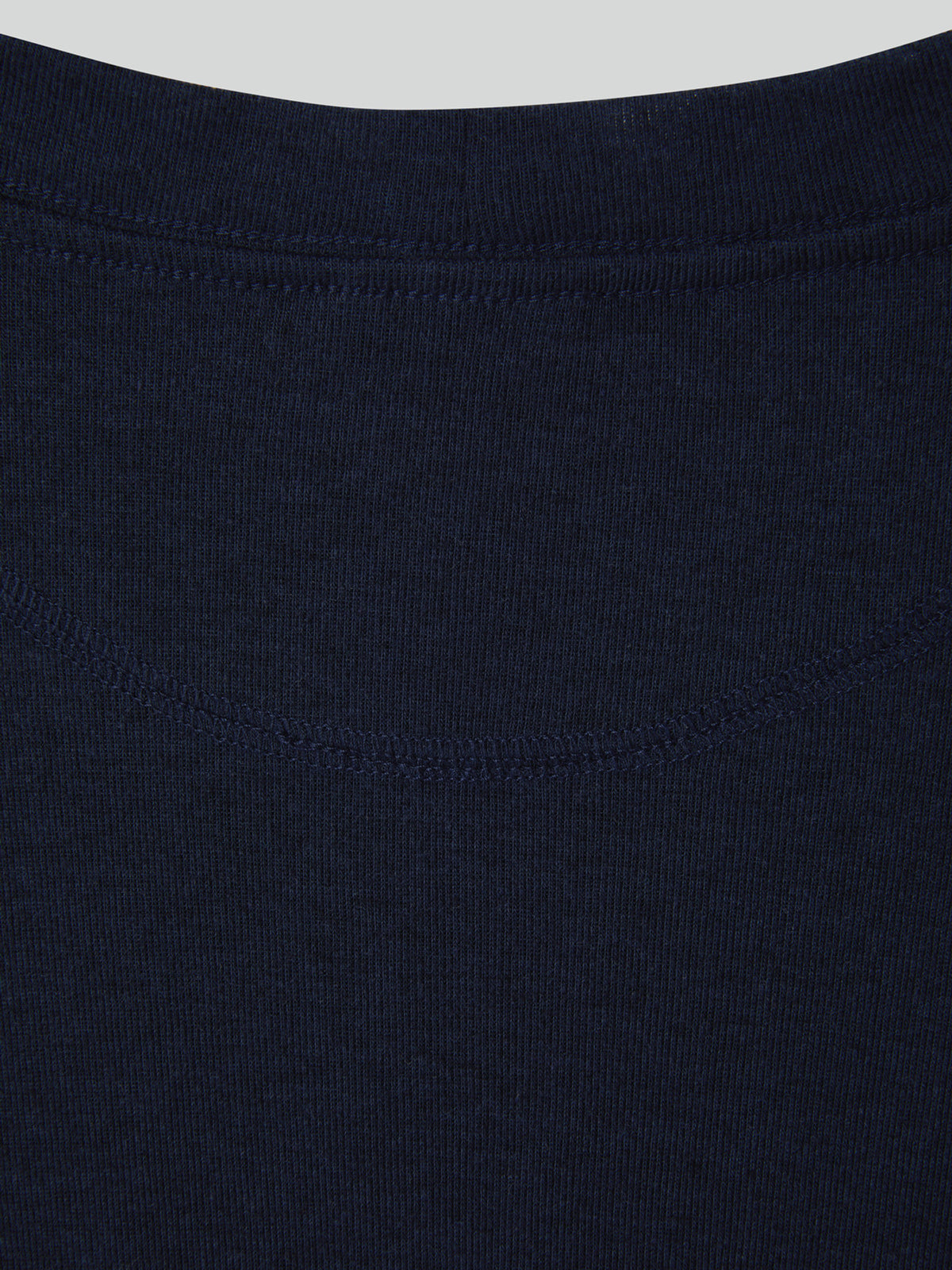 Wool Blend Loose Top (Indigo Navy)