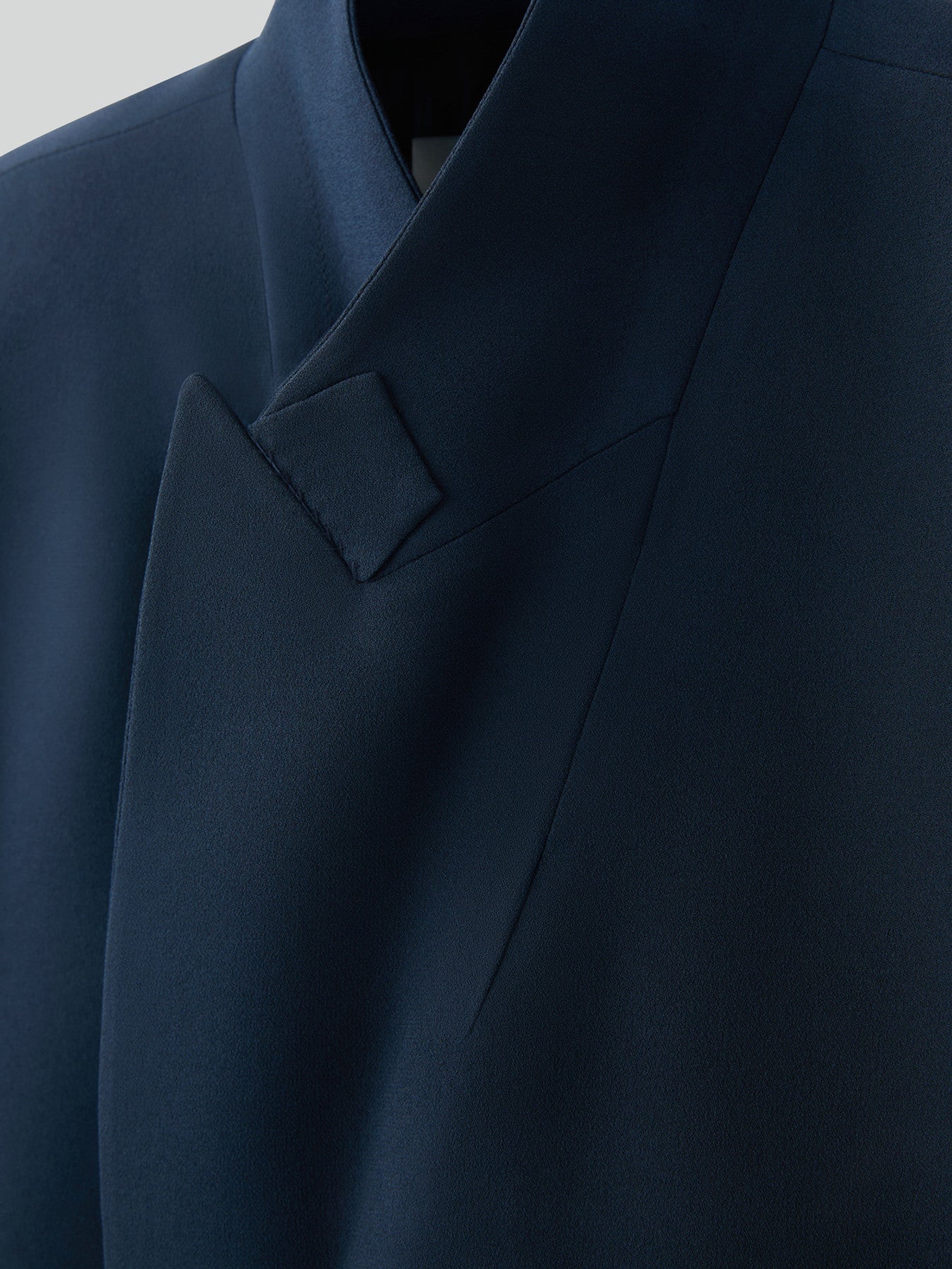 Fluid Double Suit Jacket (Dark Navy)