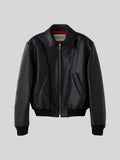 Ben Goat Leather Jumper (Black)