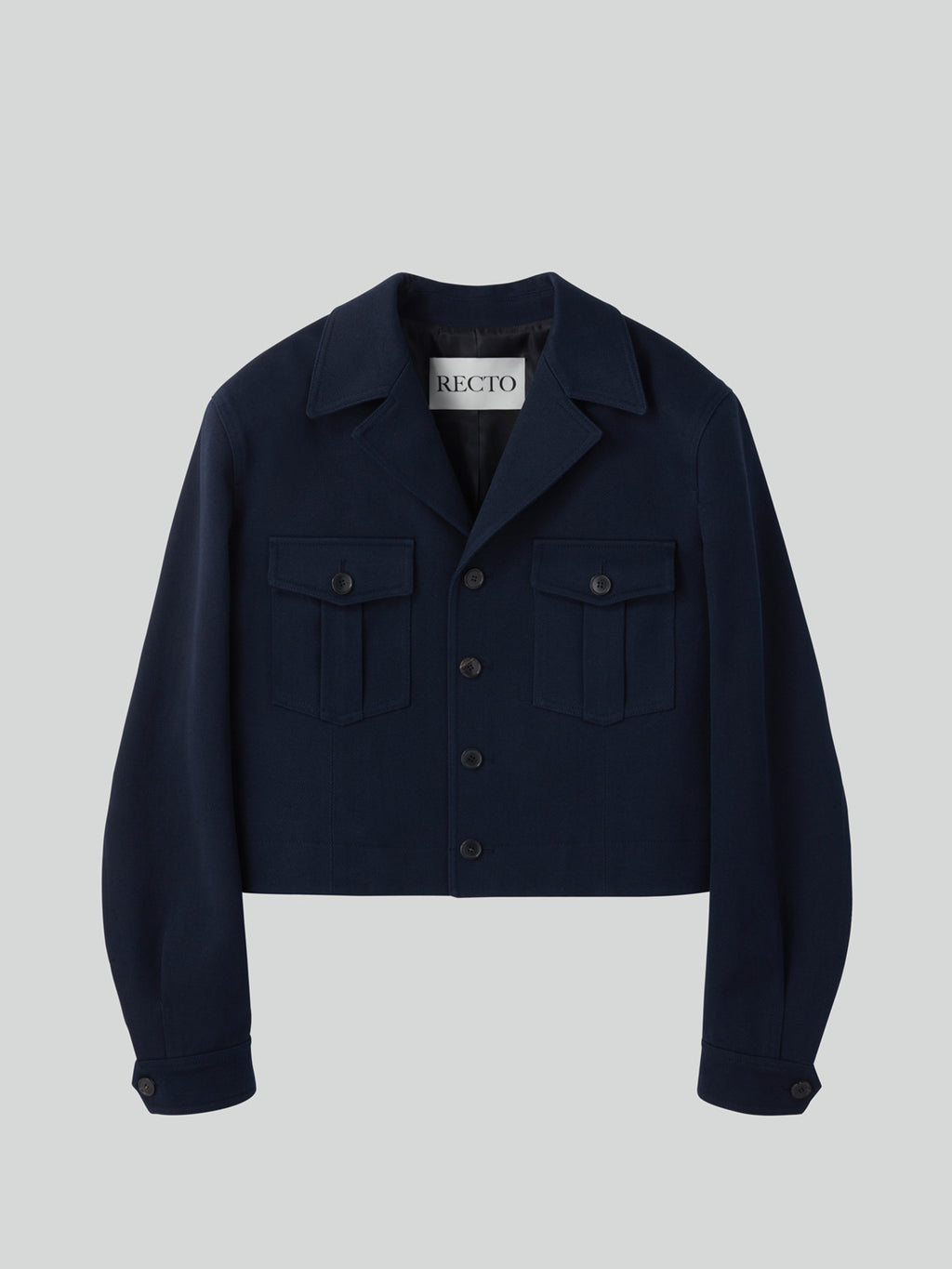 Signature Military Cotton Jacket (Vintage Navy)