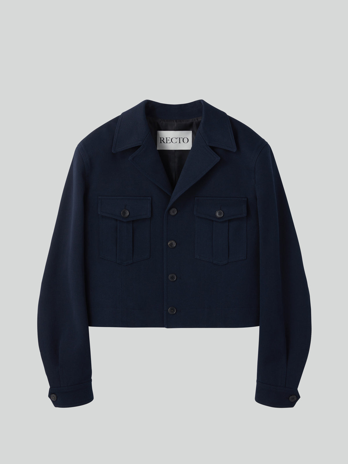 Signature Military Cotton Jacket (Vintage Navy)