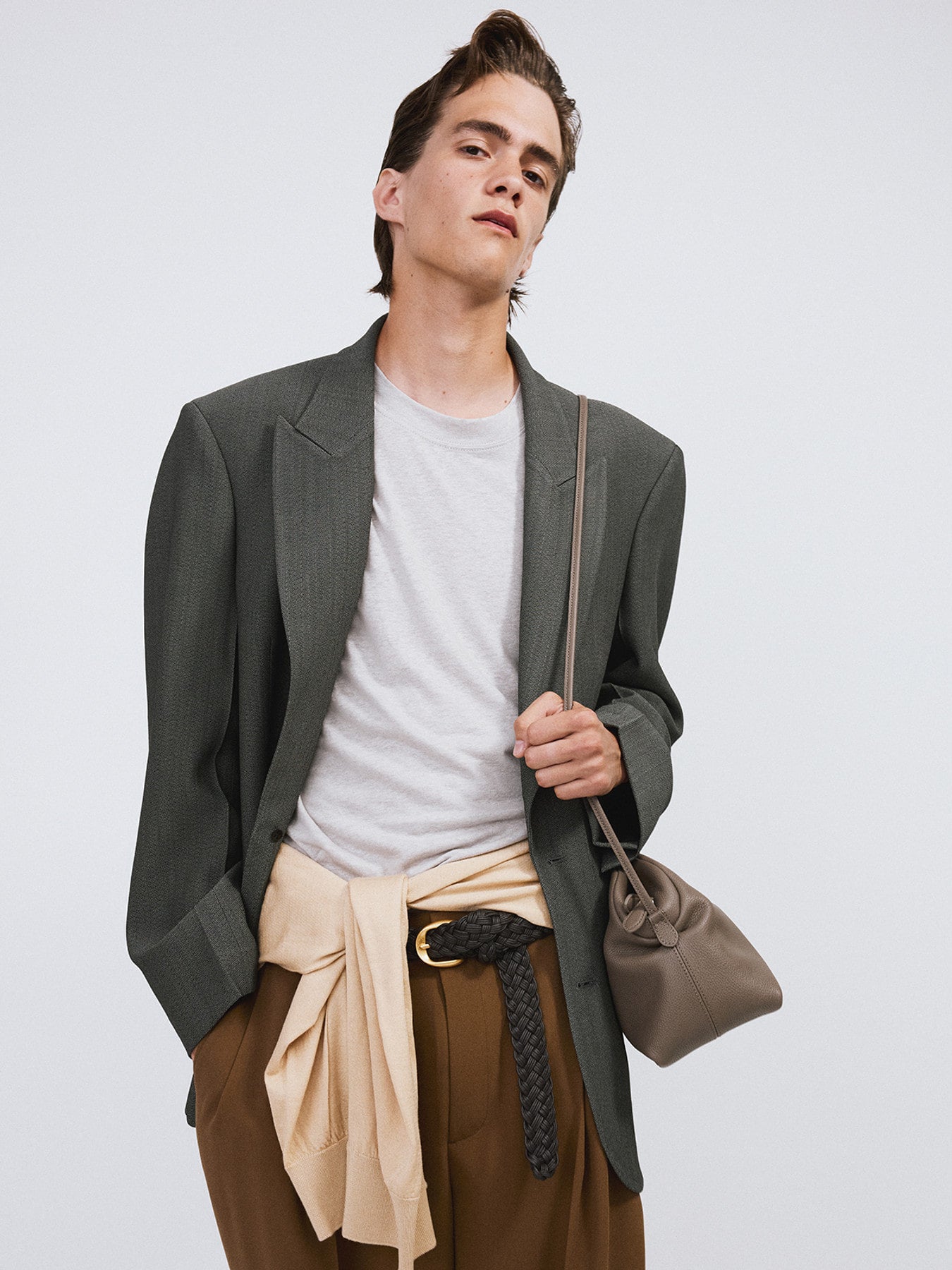 Oversized Daddy Jacket (Dark Grey)