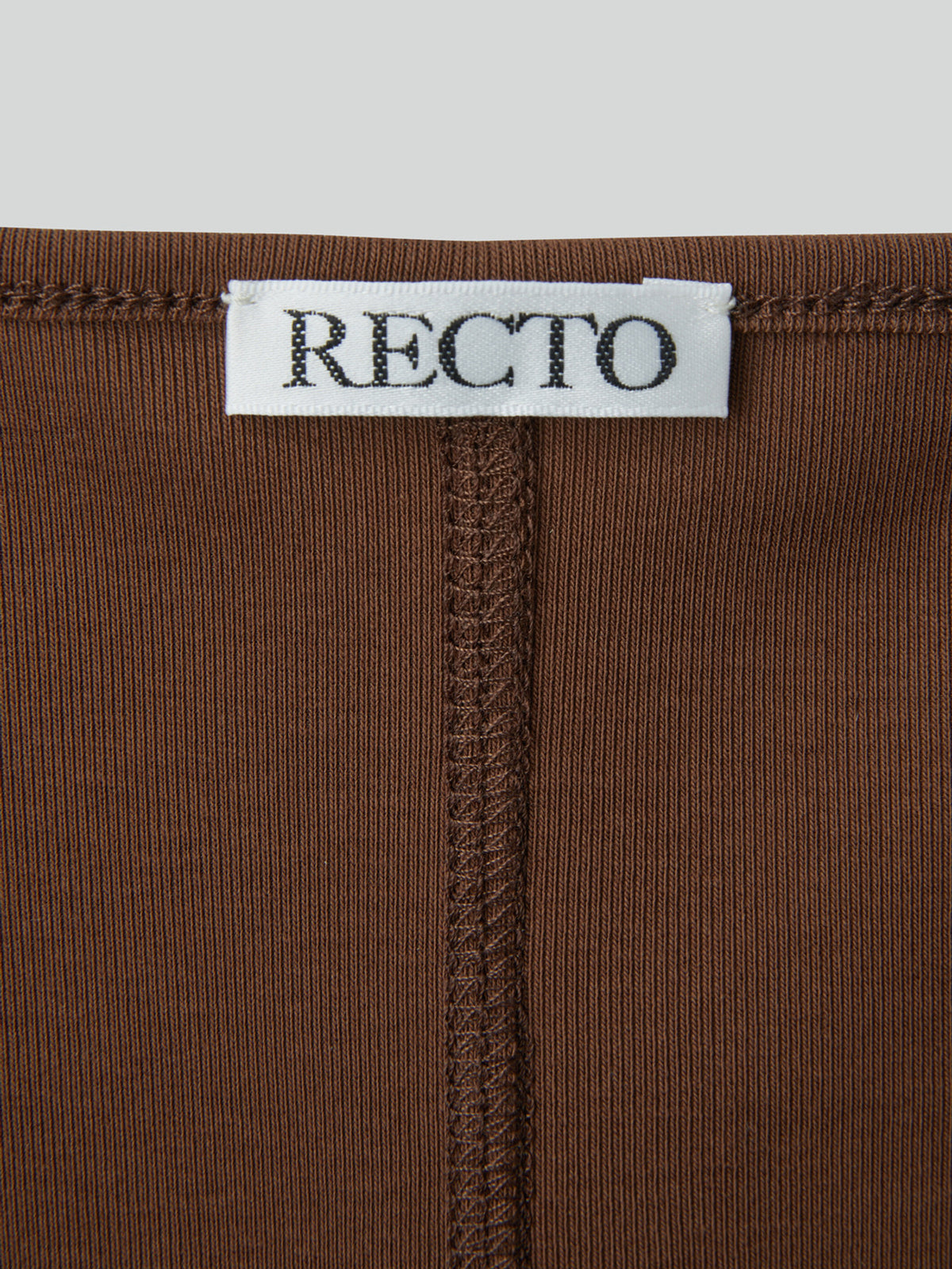 Slim Fit Long Top (Brown Sugar)