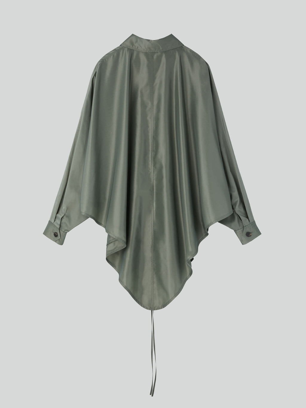Oversized Cape Jumper (Light Khaki)