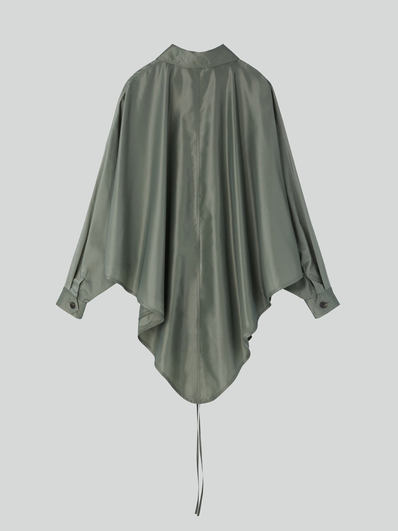 Oversized Cape Jumper (Light Khaki)