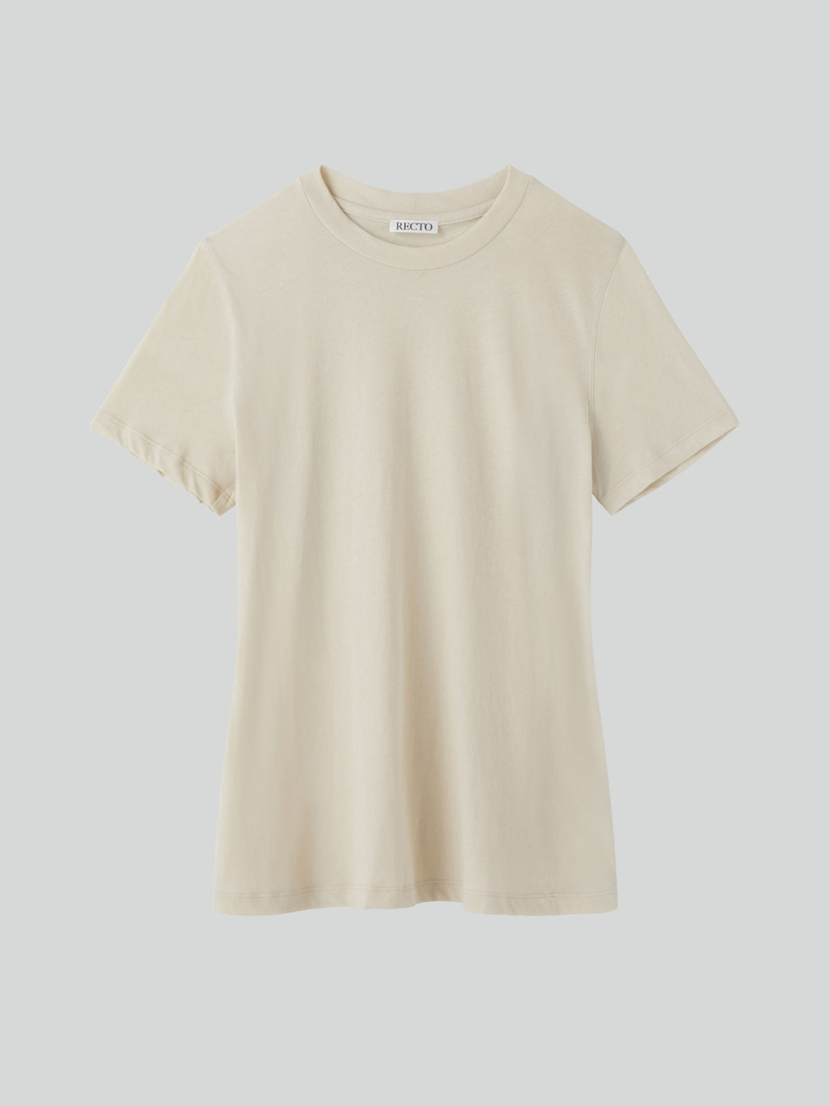 Long Length Slim Fit Top (Ecru)