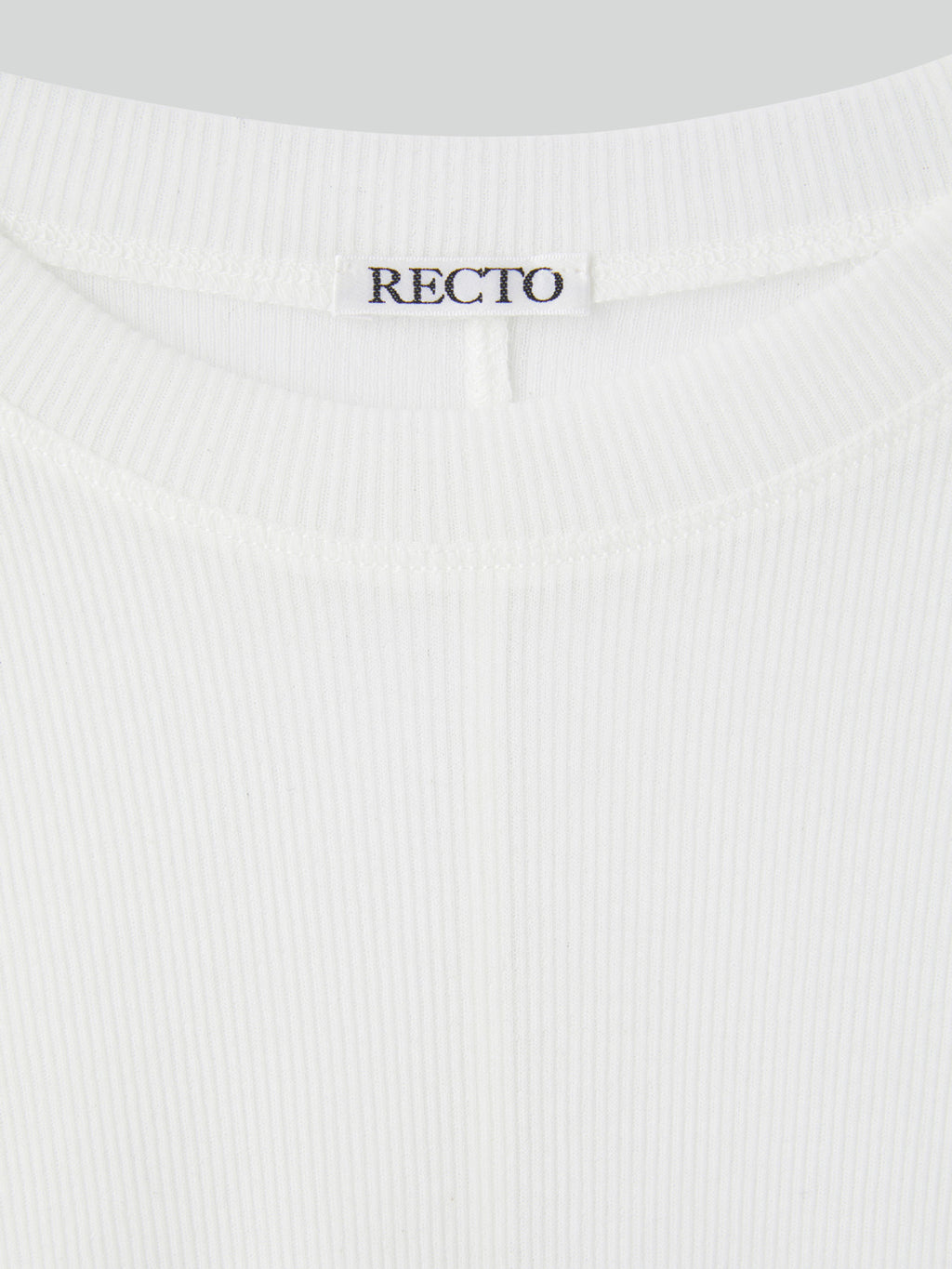Sheer Jersey Long Sleeve Top (Off White)