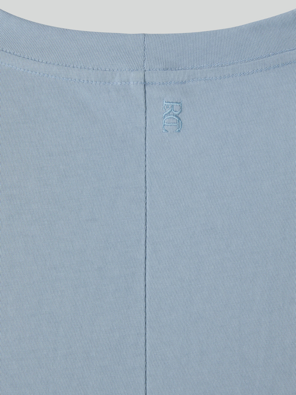 Back Seam Detail T-Shirt (Sky Blue)
