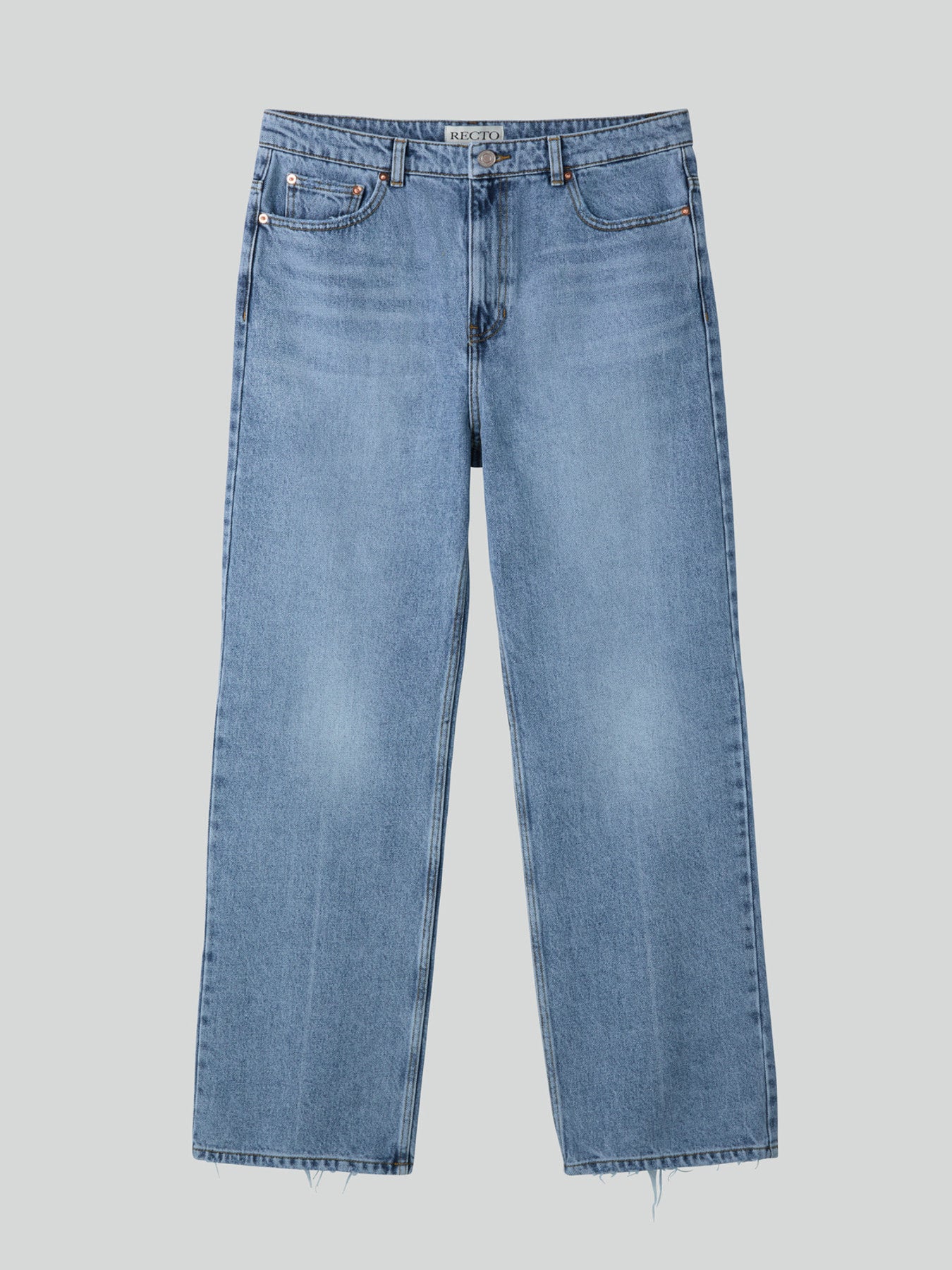Signature Straight Fit Denim (Light Blue)