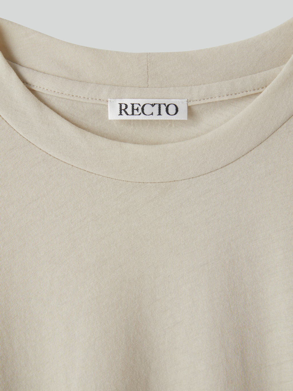 Long Length Slim Fit Top (Ecru)