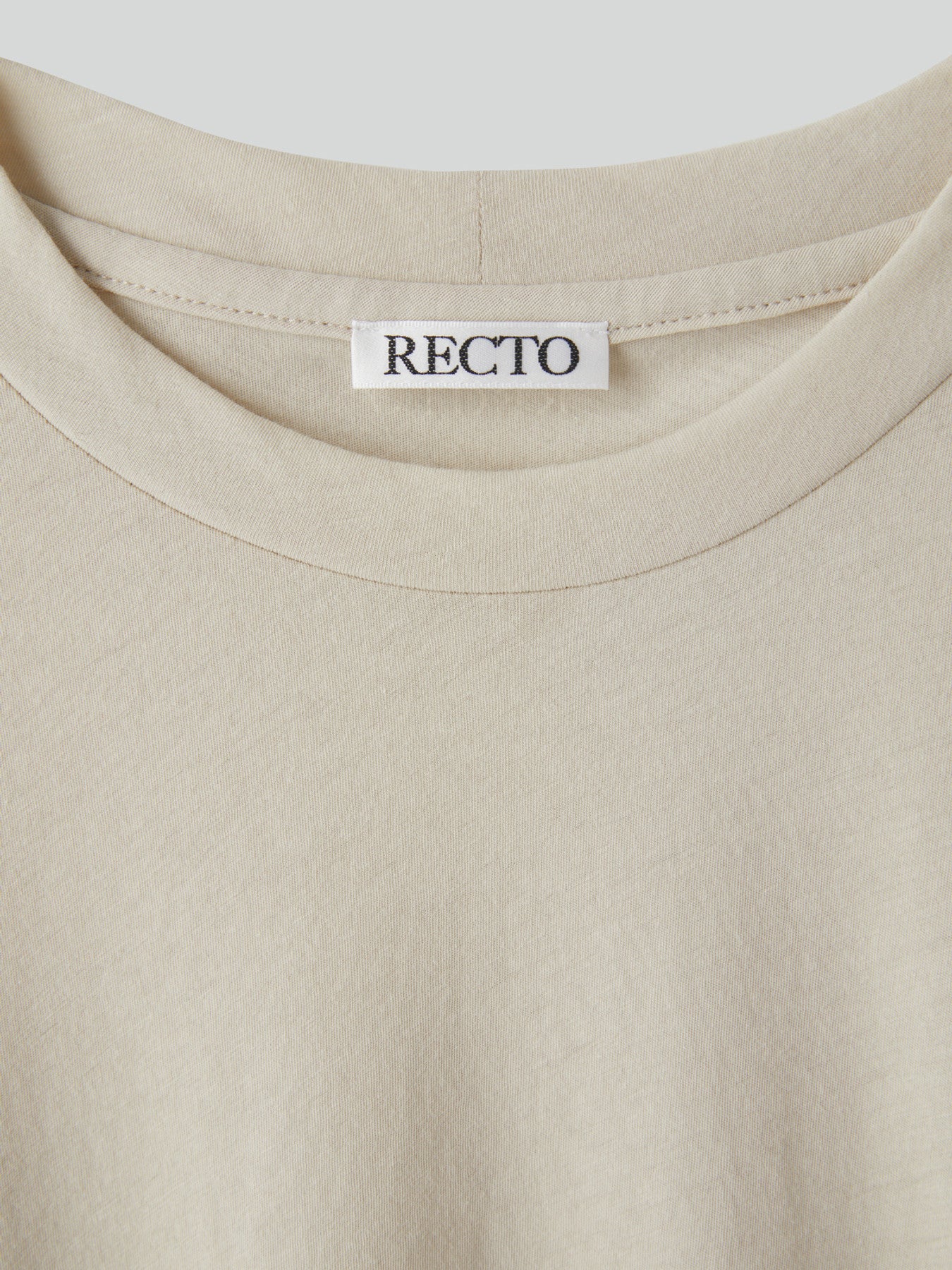 Long Length Slim Fit Top (Ecru)