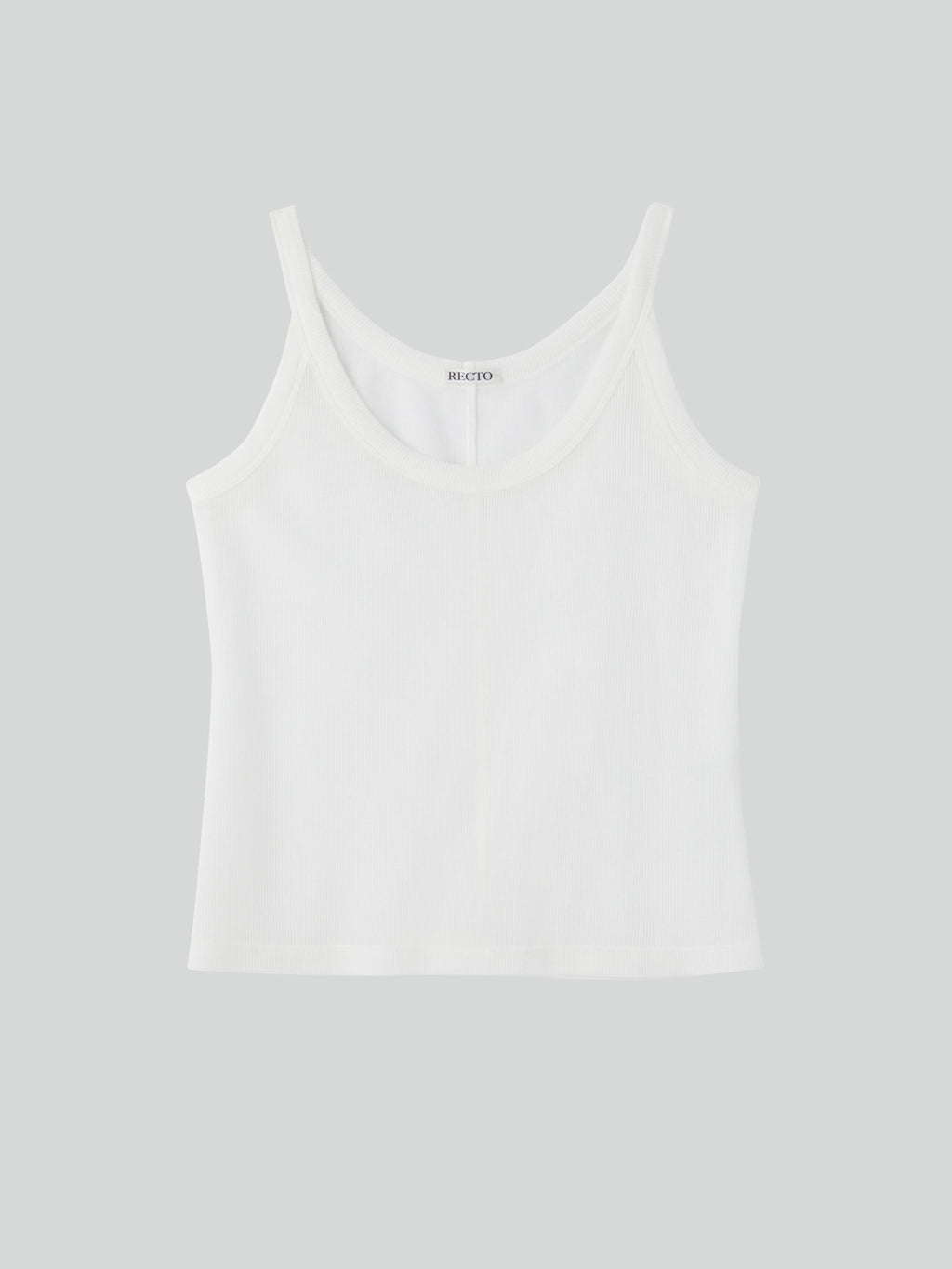 Sheer Jersey Tank Top (Off White)