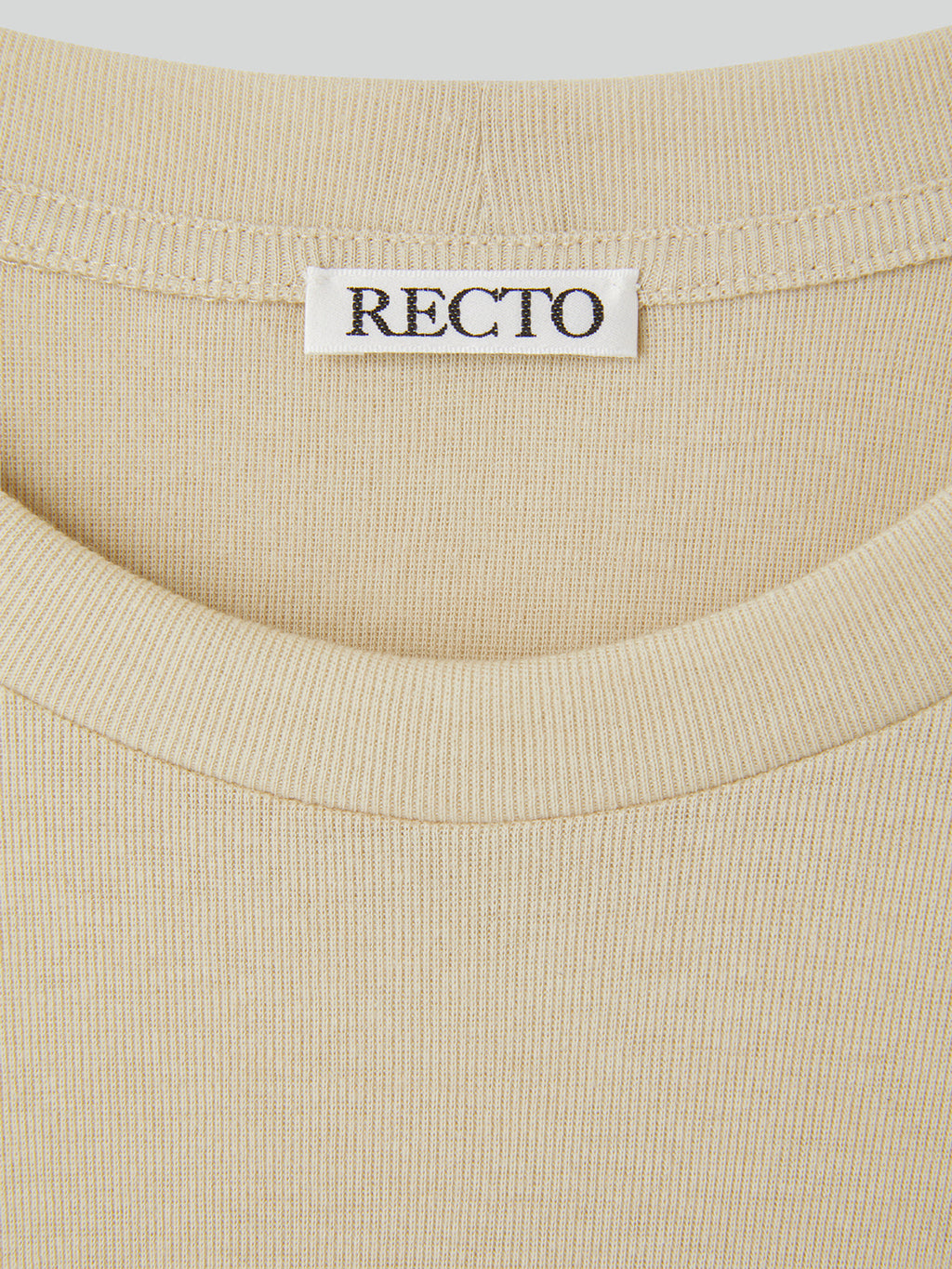 Wool Blend Loose Top (Light Beige)