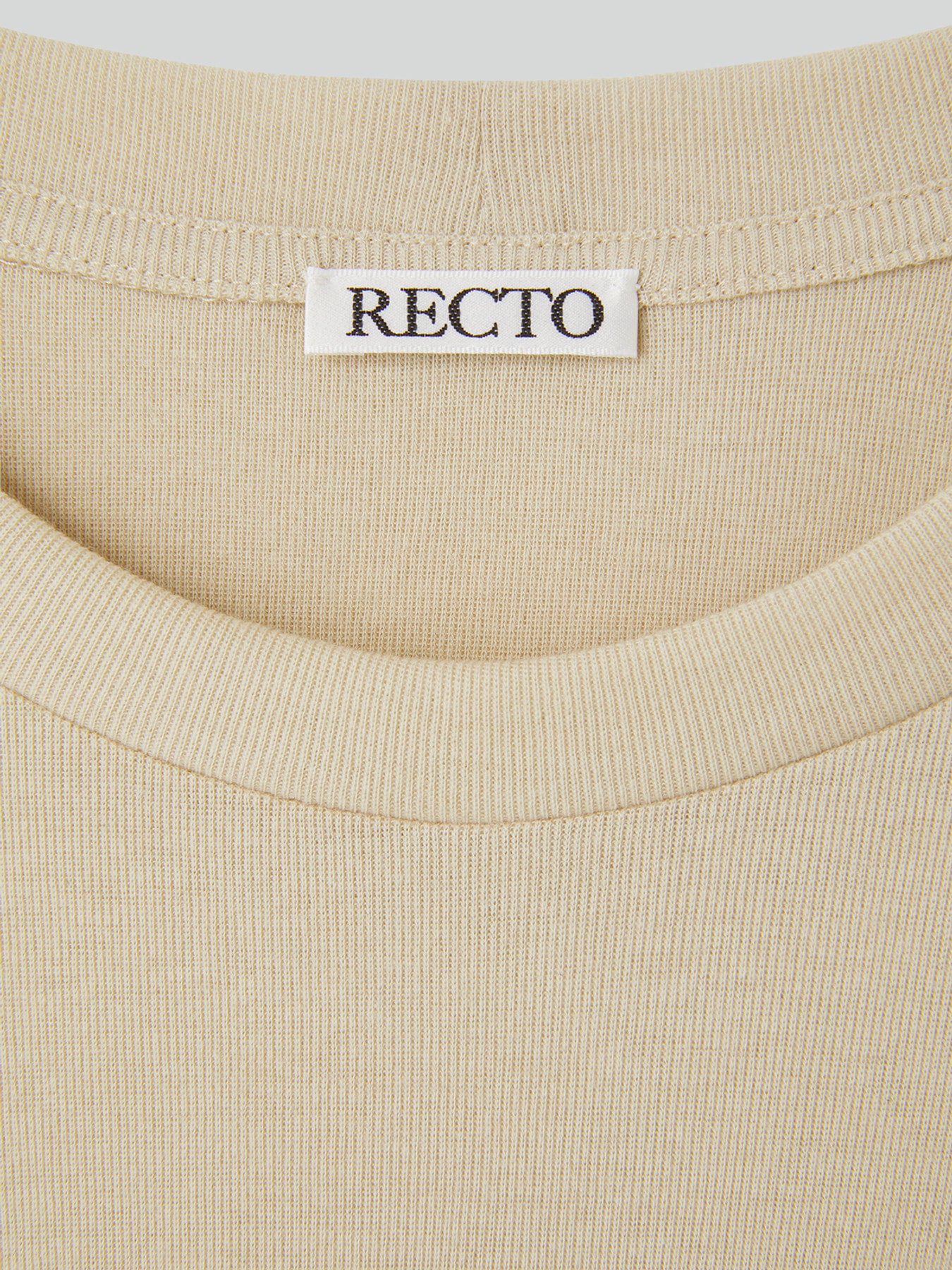 Wool Blend Loose Top (Light Beige)