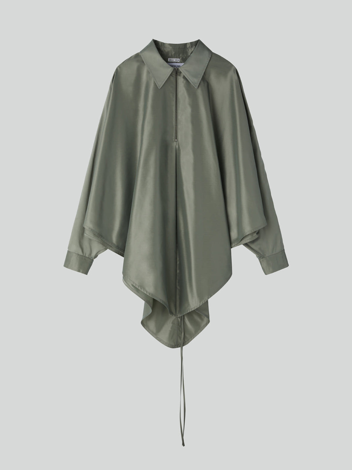 Oversized Cape Jumper (Light Khaki)